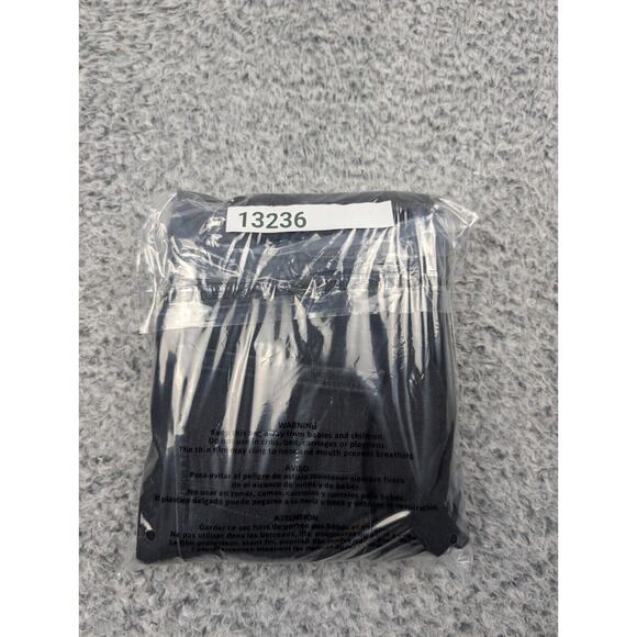 American Eagle Jeans Women 4 Black Distressed Denim Curvy Super Hi Rise Jegging - Picture 11 of 11